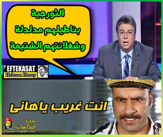 جمال عنايت: الثورجية بناطيلهم مدلدلة وشغلانتهم الشتيمة !