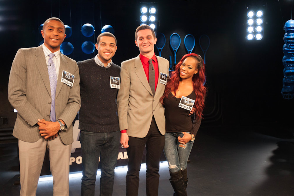 AOL's tweet photo. Who knows their sport best? Make sure you keep watching the #AOLSportsSearch! http://t.co/whfZJ19ik7 #WatchAt4pm http://t.co/BHB7NFXmKW
