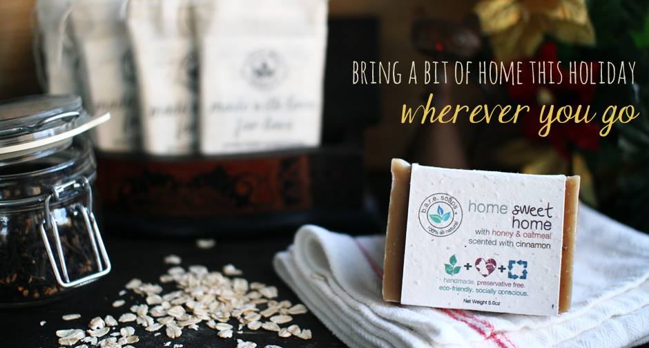 Are you spending this #Thanksgiving at a loved one's home? Bring the #giftthatgives and a bit of home.