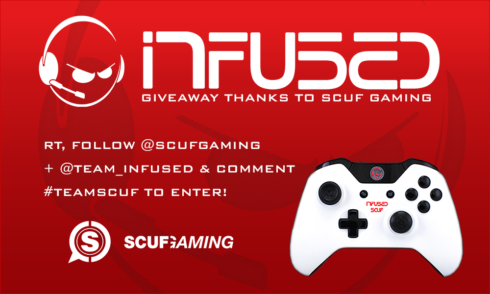 team_infused's tweet image. Win an #InfusedSCUF thanks to @team_infused &amp;amp; @ScufGaming? Join #TeamSCUF &amp;amp; Enter Now! Contest ends on 15/12/2014