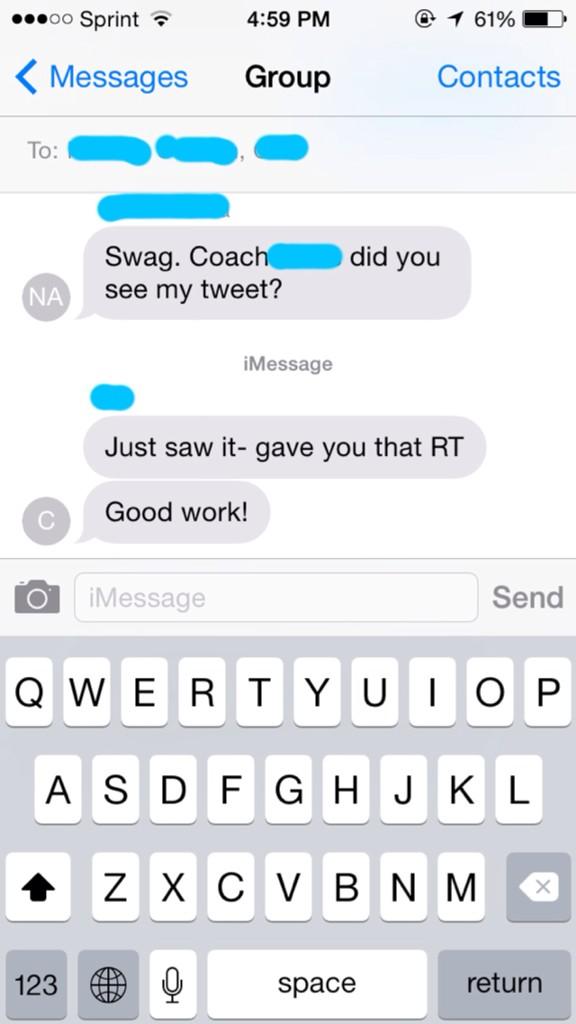 viewfromcoxpit's tweet image. I love when my coach uses slang