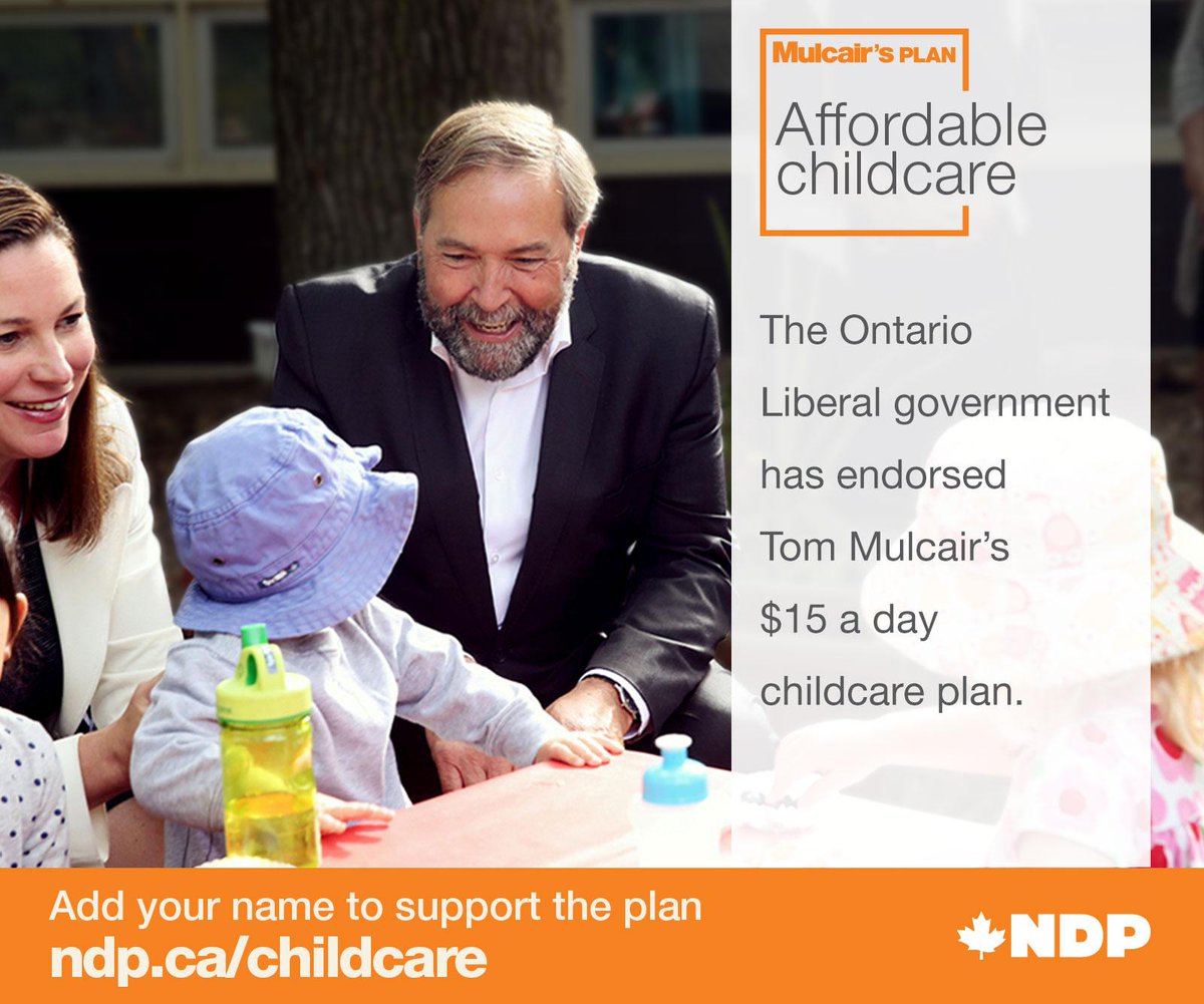 NDP tweet media