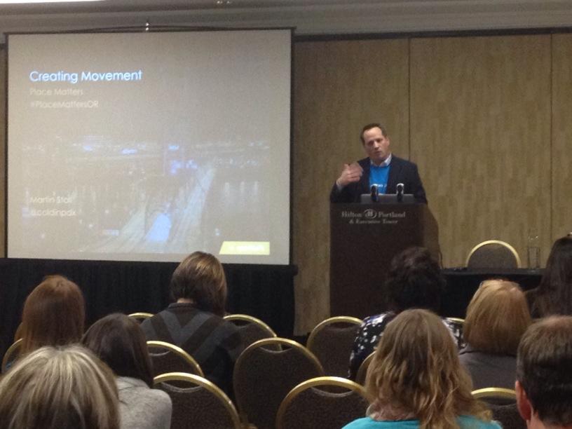 HollyHeiberg's tweet image. Martin giving the social media smackdown on changing norms #placemattersor #sparkloftmedia