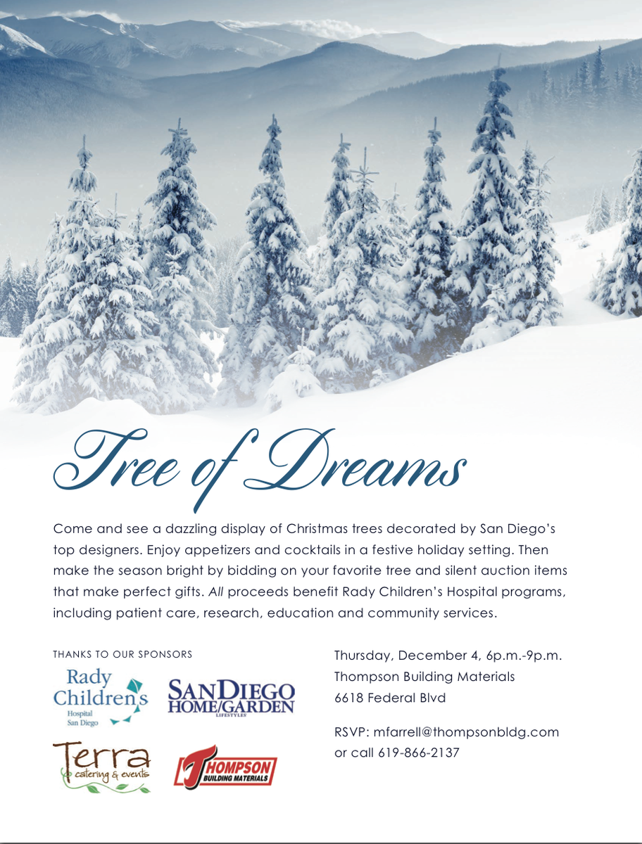 #treeofdreams getting ready, are you?