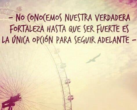 iresantana's tweet photo. Nuetra verdadera fortaleza. http://t.co/QWSFkVUypx