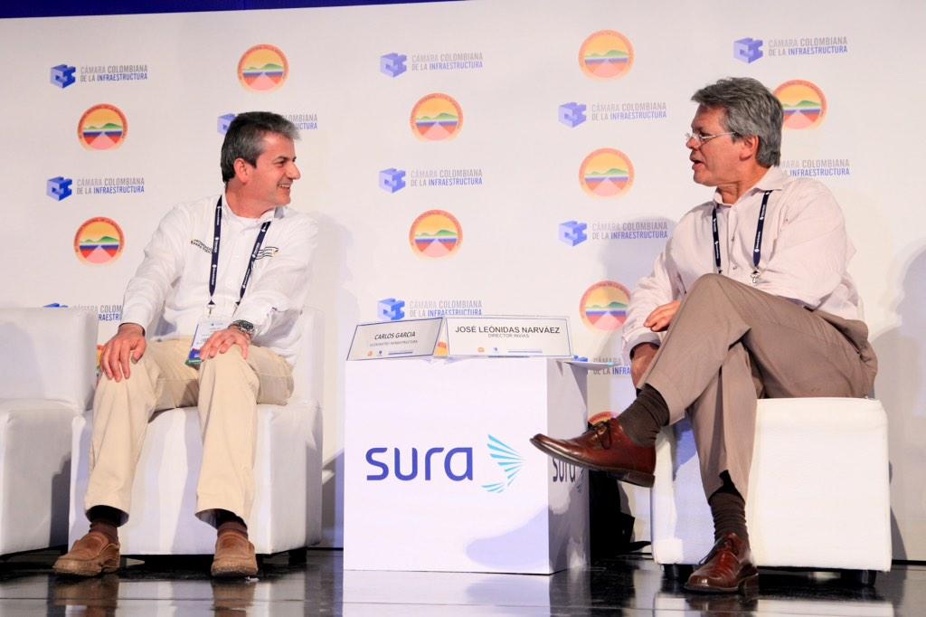Vice <a href="/carlosgarciamo/">Carlos García Montes</a> en panel #11CongresoInfra dialoga con <a href="/lnarvaezm/">Leonidas Narváez</a> sobre inversiones en red primaria y terciaria