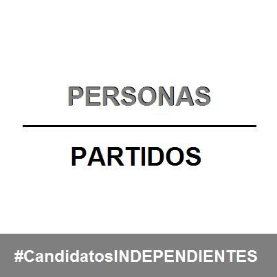 candidatosinde's tweet photo. #PERSONAS 
o 
#PARTIDOS
???
#CandidatosINDEPENDIENTES http://t.co/bZT9HlJAiw