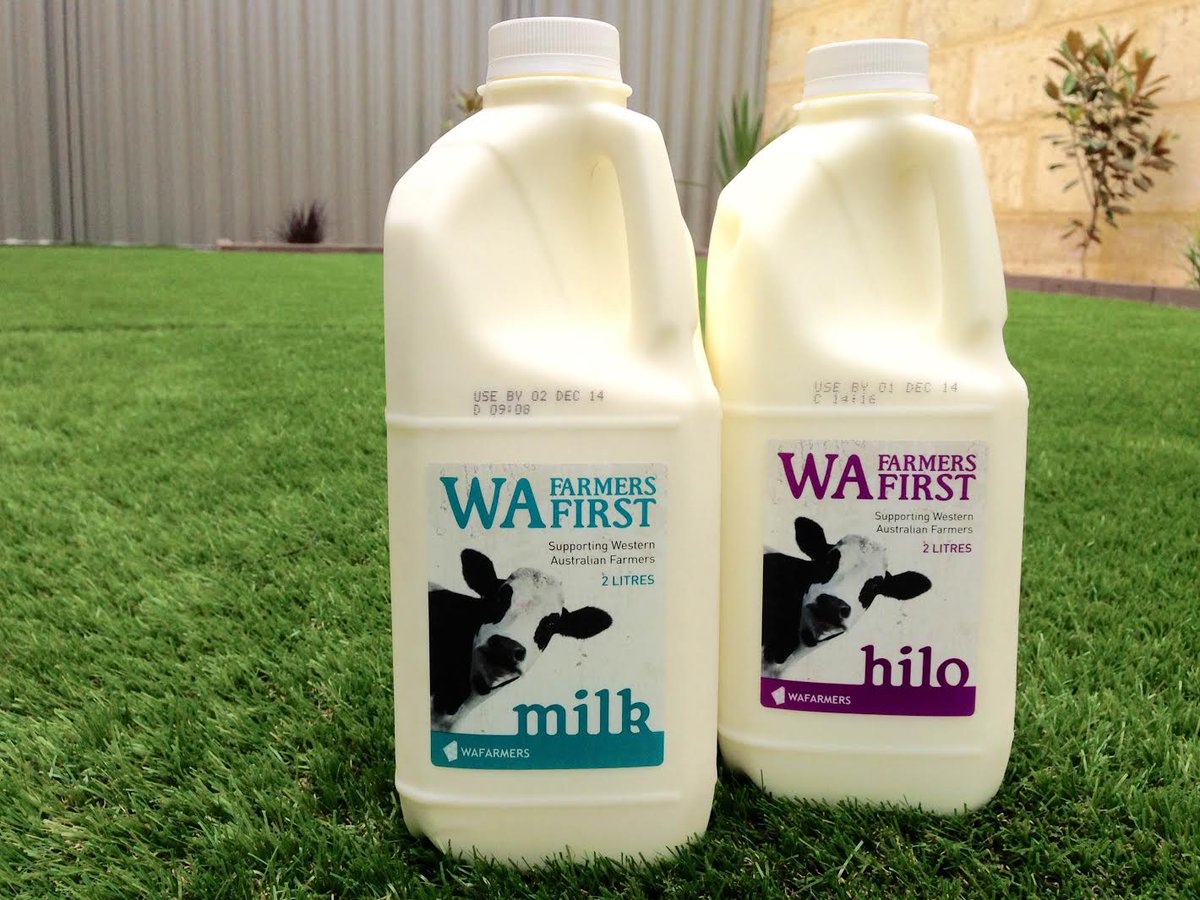 glideagency's tweet photo. #WAFarmersFirst Milk available in Coles WA now. #heartofwa #Glide #Glideagency http://t.co/YxbY7UQy74