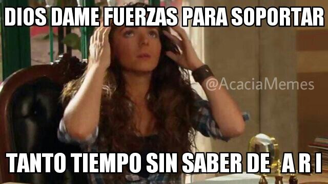 AriMemes_'s tweet photo. ๐ข๐ DIOS DAME FUERZAS . . .
@AriDiazz #AriDramatica http://t.co/ONab8HTElb