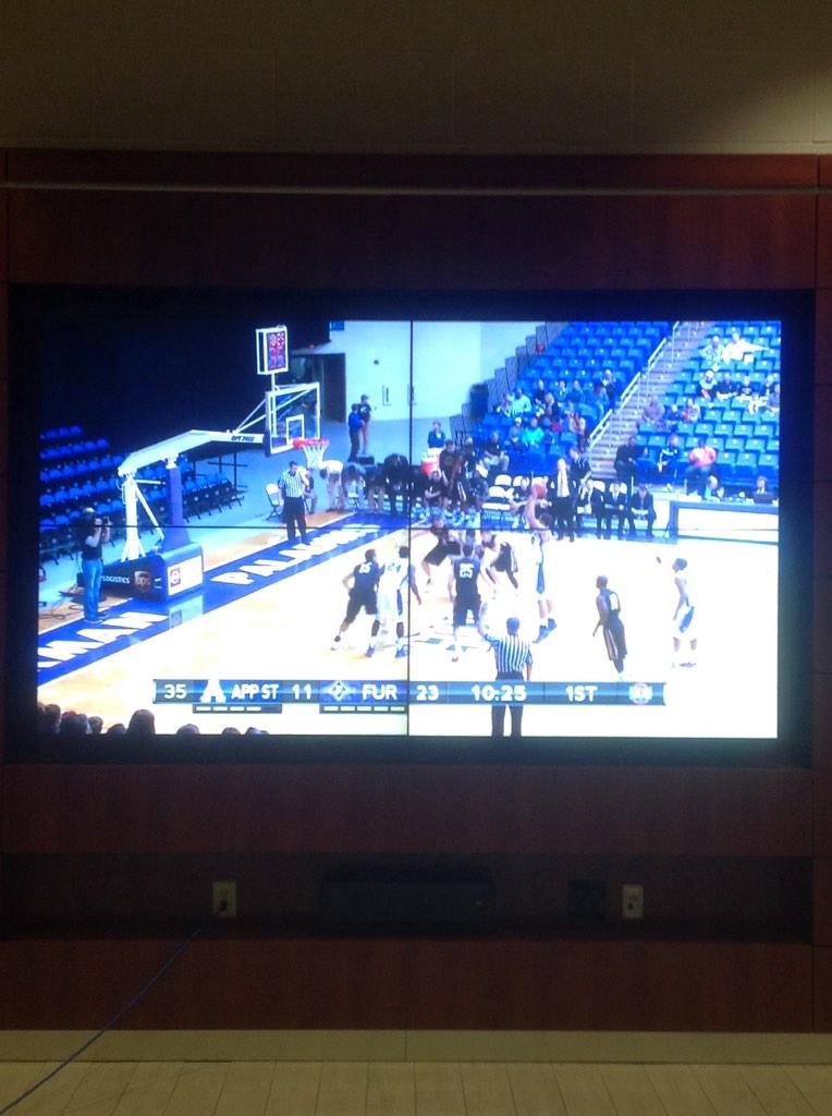 FUTroneCenter's tweet photo. Can't make it to the game? We've got you covered. @FurmanPaladins @FurmanHoops http://t.co/zIx26oBYhW