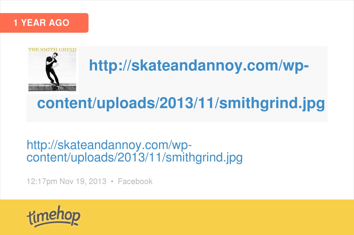 tfsmag's tweet photo. Exactly 1 year ago today! (via @timehop) http://t.co/Lmf16fw9pF http://t.co/5t2IeOOZXq