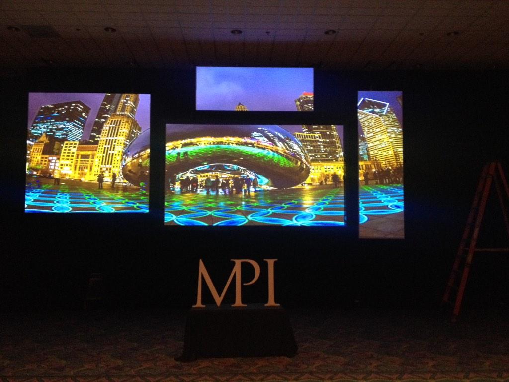 MeetingCourtney's tweet photo. Getting ready for #EdCon2014! @ChicagoMPI is on site and ready to rock! http://t.co/rZJX3jOFg0