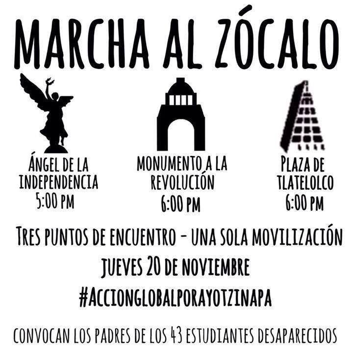 Revolucion3_0's tweet photo. Mañana cobertura especial de marcha #20NovMX 

por http://t.co/evS1ULwYTW  | #YaMeCansé http://t.co/rJPY2gs6ay