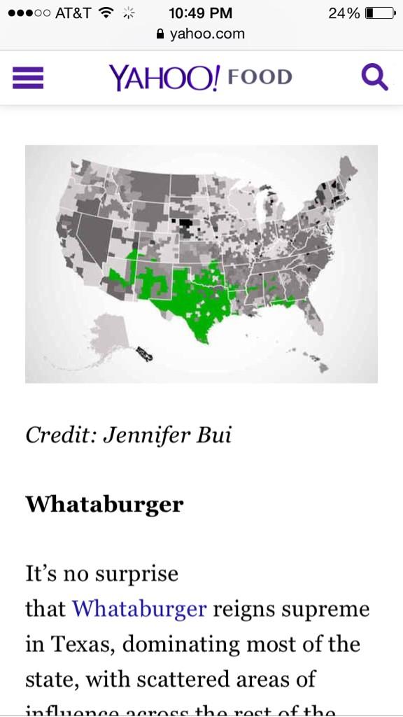 clintmrick's tweet photo. @chasemccann7 @Whataburger Don't worry, we still love you. http://t.co/dzUtYVfsEr