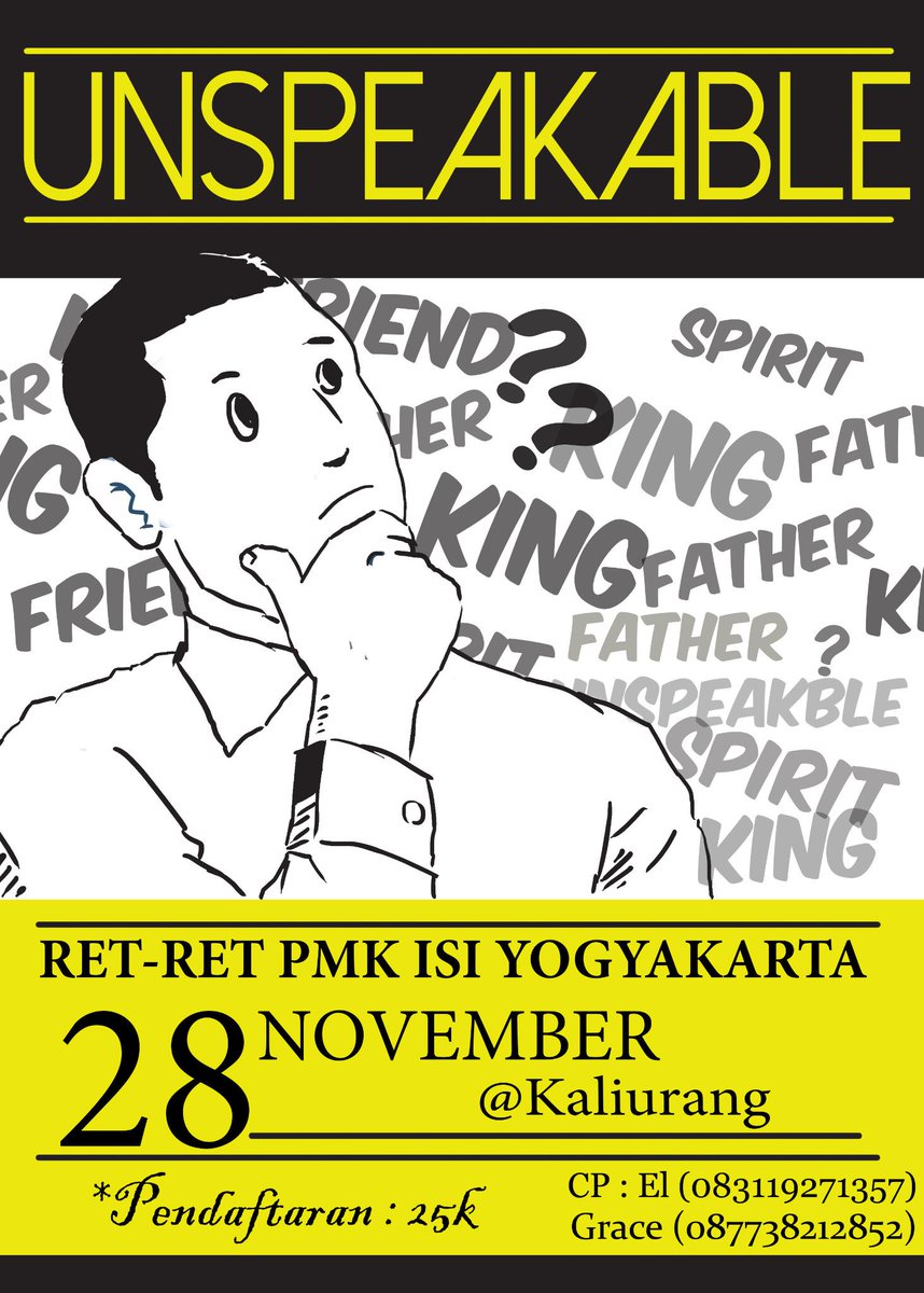 Mari doakan dan ajak teman2 kita semua dalam Retreat PMK ISI YK 2014.. 
<a href="/Andro_salesta/">andro lefthand</a> <a href="/bornioktadi/">Borni Daniel Oktadi</a> <a href="/erictertiuss/">Eric Tertius L .</a>