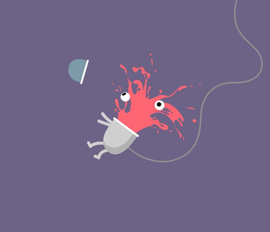 Gross! I wish I’d kept my space helmet on. appstore.com/dumbwaystodie