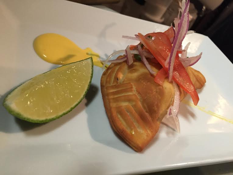 pancarestaurant's tweet photo. specials for this week:
empanada de carne &amp; aioli de aji amarillo...
chupe de camarones &amp; more http://t.co/1q6xUC5AyQ