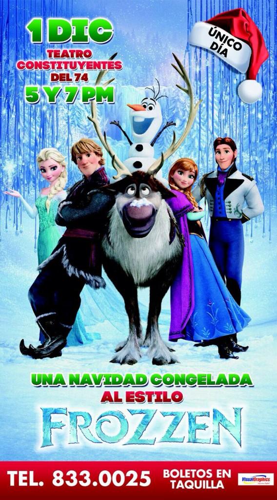 voluntariadocon's tweet photo. No faltes este 1ro de Dic a las 5 y 7 pm "una Navidad Congelada al estilo Frozzen" @DanielaVara1 @Siinikoob http://t.co/jKEb5N8KUn
