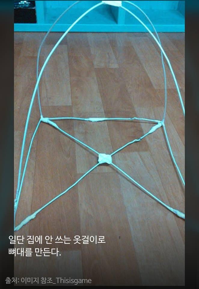 apricot_cn7n's tweet photo. 간단한 개집 만들기 http://t.co/Jp7FJVzLBE