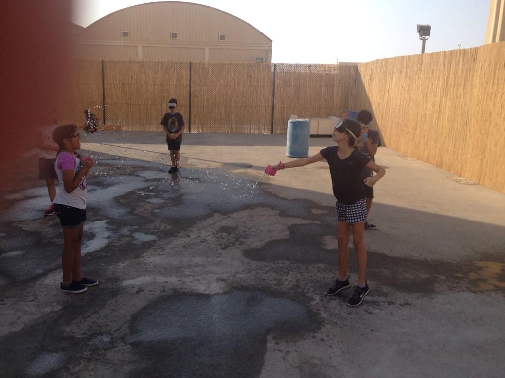 rwagrade5's tweet photo. Blindfolded this morning and relying on our teammates to guide us! #rwacamp http://t.co/wOYYPia5wQ