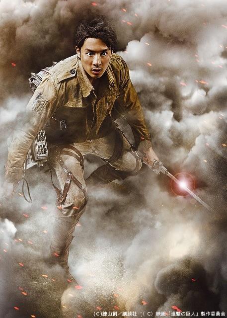 映画 進撃の巨人 の新戦士 渡部秀 水崎綾女 武田梨奈 劇中ビジュアルが公開
