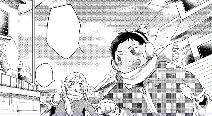 去年落ちた青桃まんが描き直し╭(°ㅂ°)╮ 