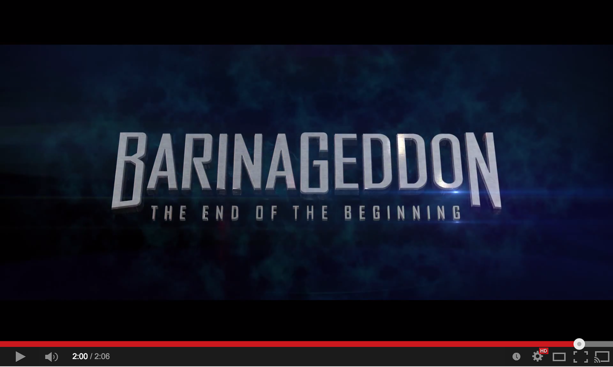 Strudelmeister's tweet photo. The Barina is back, from YouTube stardom, now to the big screen! Sharknado meets Transformers: http://t.co/vuBYHYcpFt http://t.co/sOiWGAmEPQ