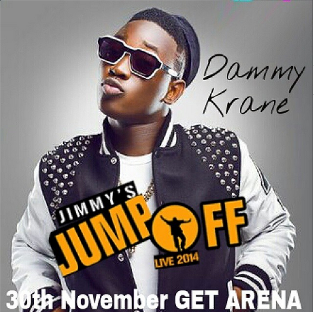 djjimmyjatt's tweet photo. Amin crooner @dammy_krane will perform at Jimmy's #JumpOff #GetArena, 30 November. Have you bought your tickets? http://t.co/GhwpjIenJ7"
