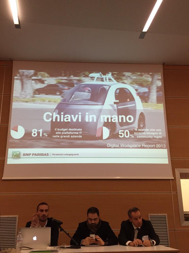 FParolini's tweet photo. 81% questi sono dati! #SOdayChallenge #SOday14 #SocialOrganization http://t.co/AkhWRz7VYE