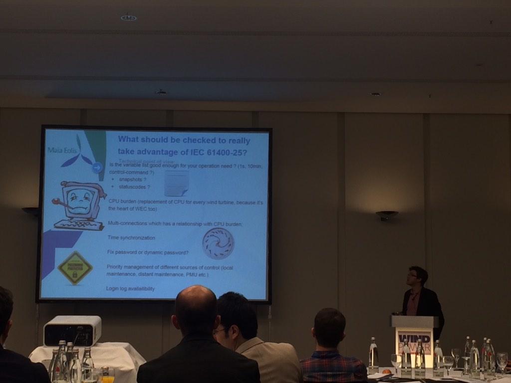 Carles_'s tweet image. IEC 61400-25 arrived at #winddata #WindDataForum