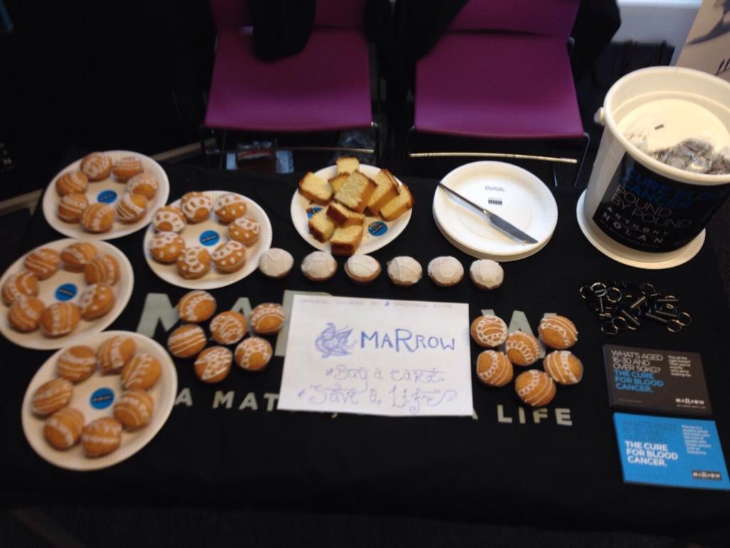 Come to Blomeley Rooms1&amp;2 in the SU for cakes,games &amp; fun! Buy a cake,save a life #bethecure #ukmarrow #AnthonyNolan