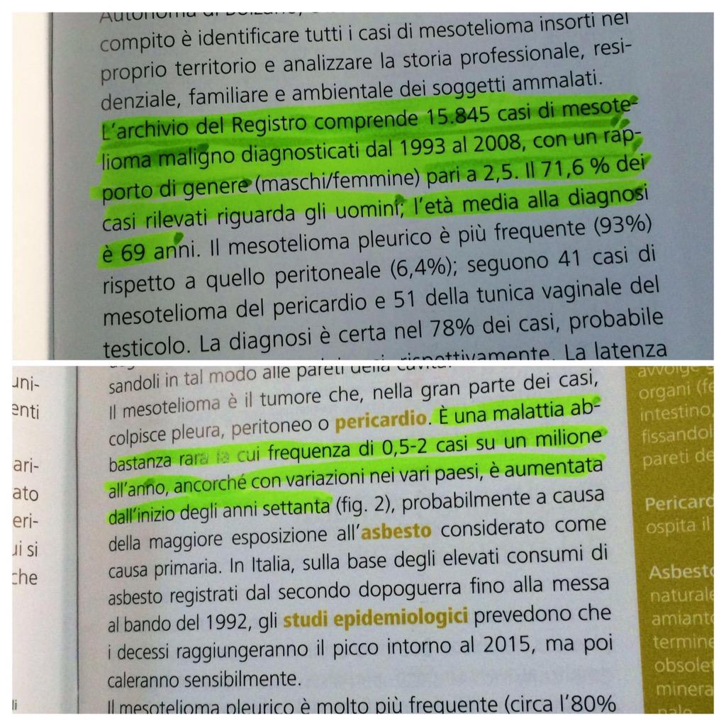 KekkoDema's tweet photo. #macryantagonisti 0,5 casi ogni anno nel mondo . In Italia 15.845 dal 93 al 2008 #mesotelioma. http://t.co/TAGfzqazdo