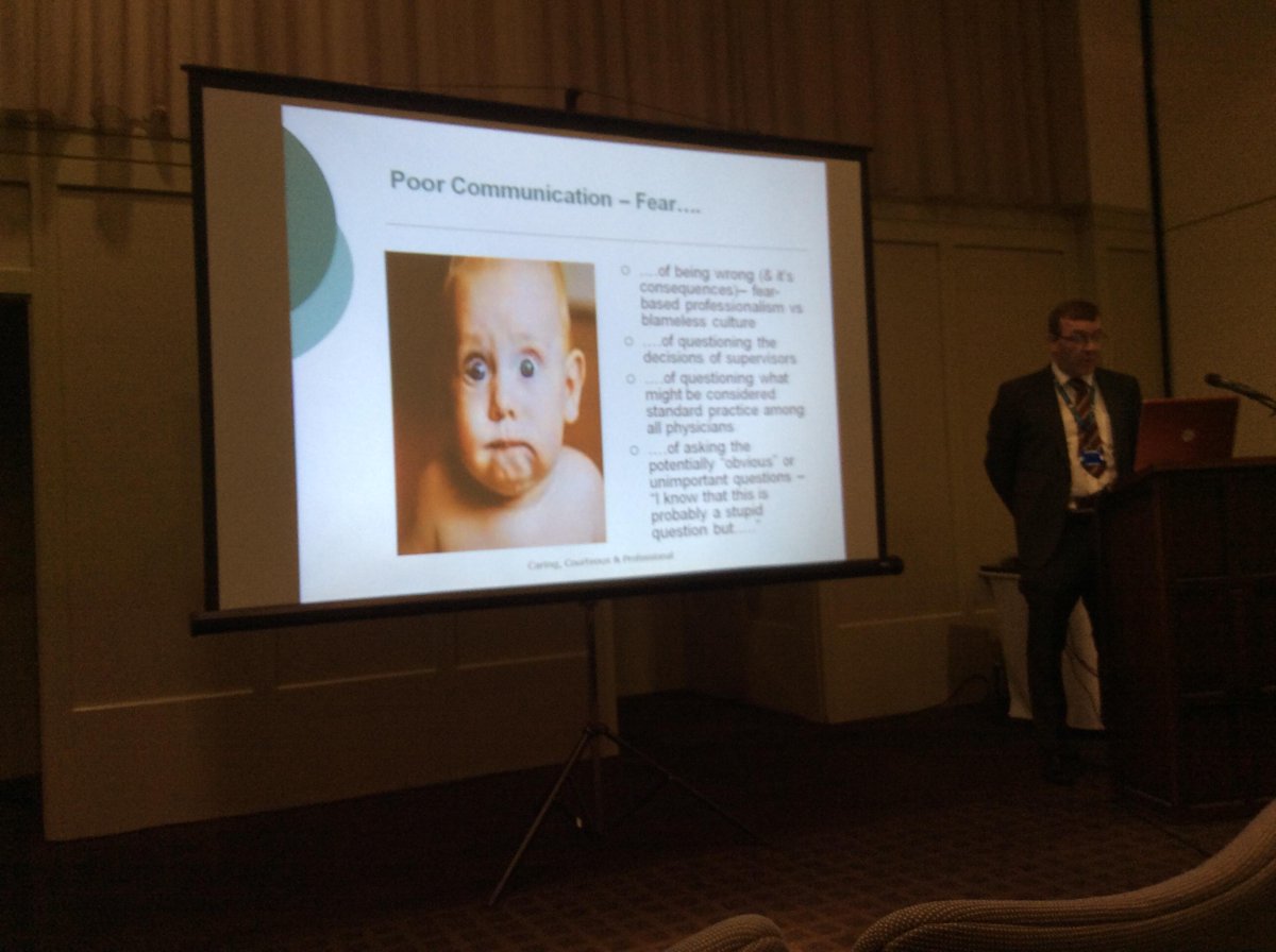 PeterLachman's tweet photo. John Twomey gives the reasons to communicate Well @RCPI_news #commcollab http://t.co/z5O6xuJXwM