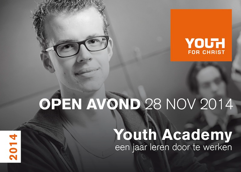 Kom 28 nov. naar de Youth Academy open avond! Hoor alles over het jaar en ontmoet de Trainees. actionjaar.nl