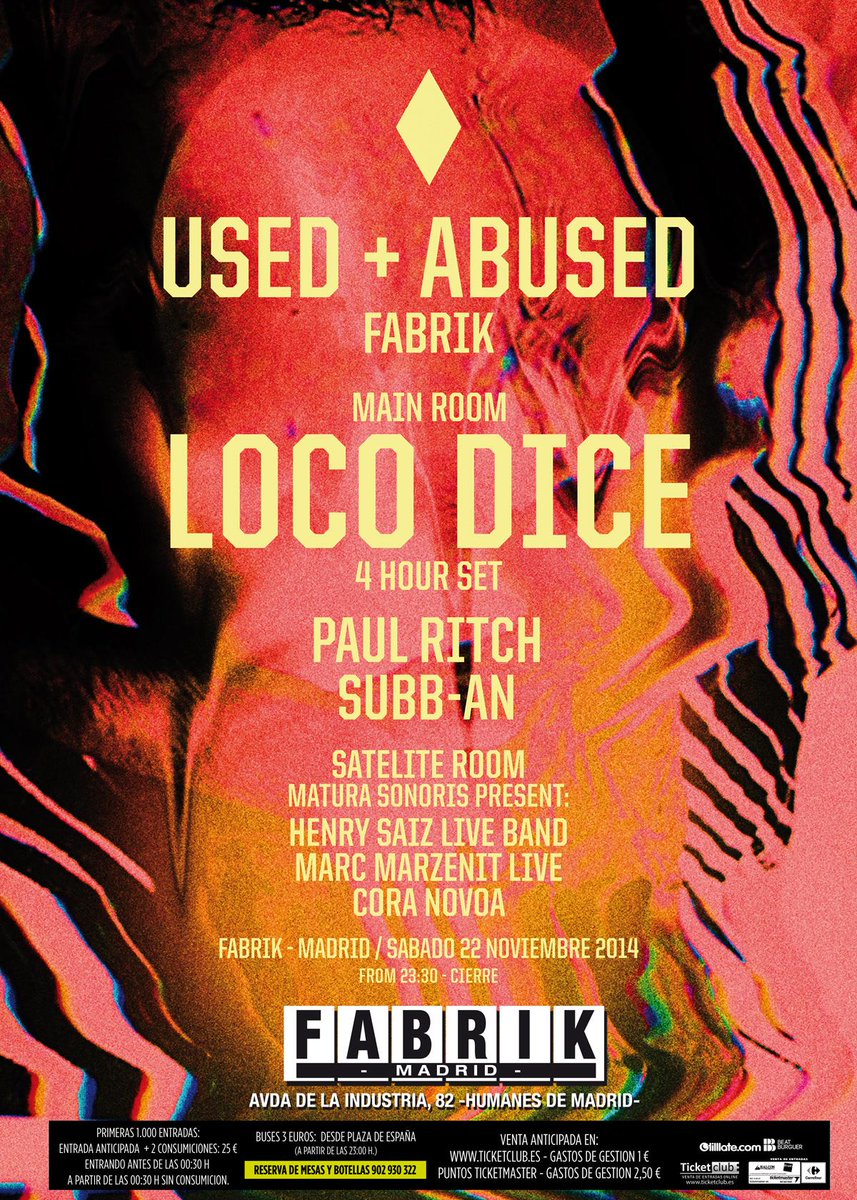 fabrikdiscoteca's tweet photo. RT y ven GRATIS a Loco Dice !! Daleeeeeeeeeeeeee ! http://t.co/5VFFChLw2h