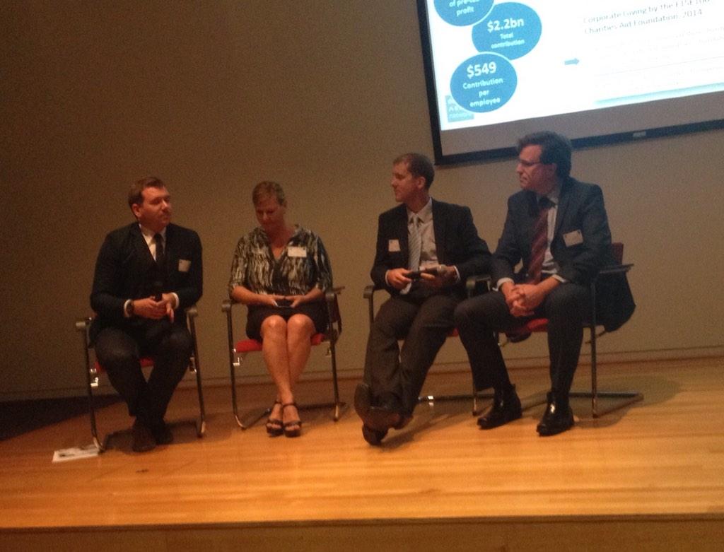 LBG_Au_NZ's tweet photo. The panel's in full swing at #Give1campaign @GivingWest http://t.co/ebaCapwntv
