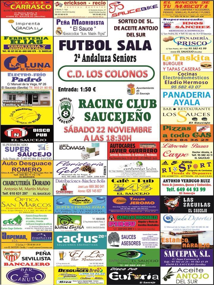 El sábado jugamos en casa!!! Necesitamos tu apoyo!!! <a href="/FutsalSevilla/">FutsalSevilla</a> @40x20Sevilla <a href="/CD_LOS_COLONOS/">CD LOS COLONOS</a>