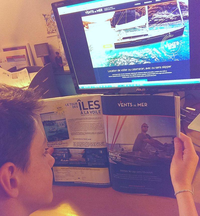 Pubs spéciales pour le nautique dans Voiles&amp;Voiliers et Voile Magazine du mois
ventsdemer.fr/nos-actualites… #nautic2014