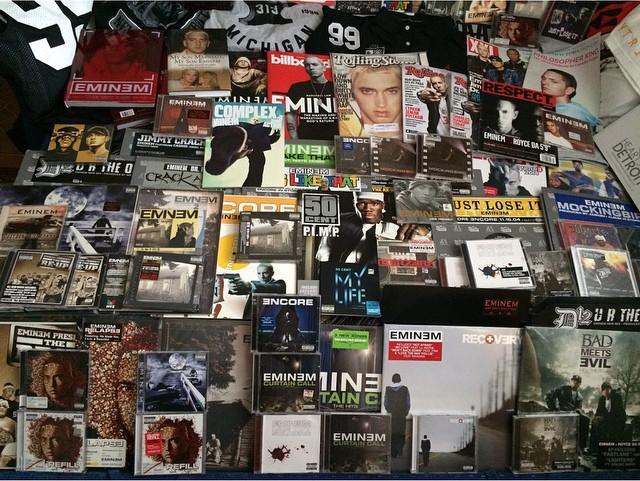 artemgotov's tweet photo. "My small #SHADYXV collection. So many years of great..." (on #SHADYXV http://t.co/918jooedEp by @shadycollector) http://t.co/YaGHbCPy8m
