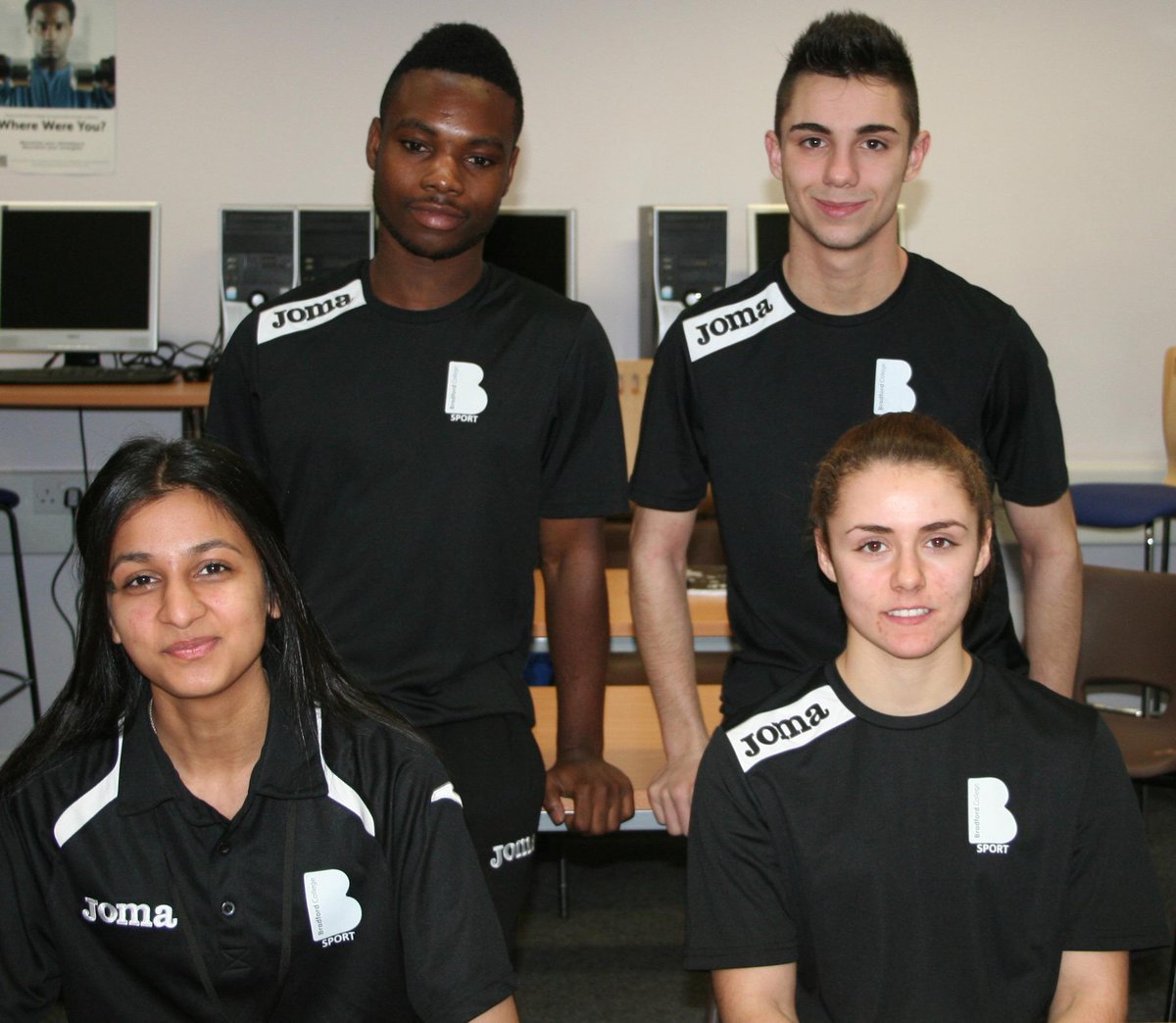 BradfordCollege's tweet image. Some of our @BradfordSport students looking fab in their uniforms in lessons today!