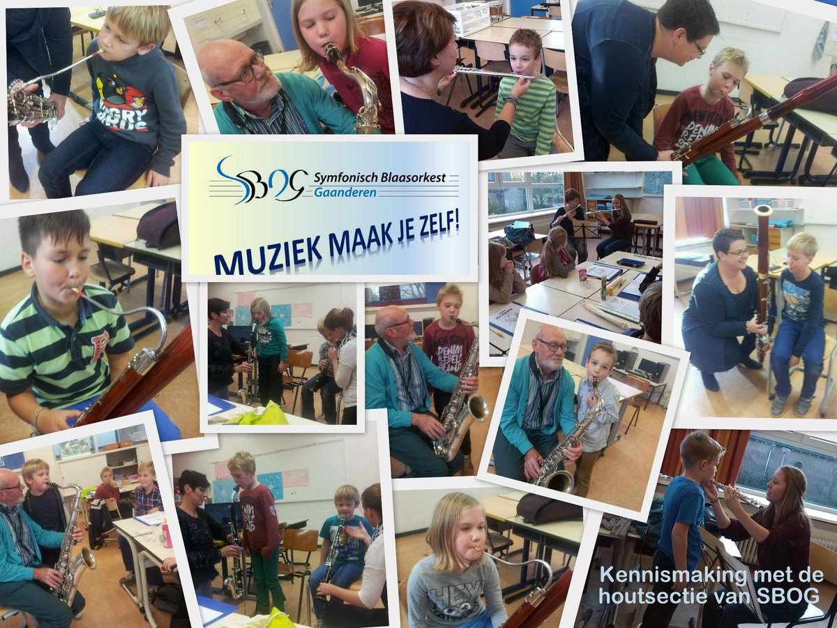 sbo_gaanderen's tweet photo. Bij cursus #MuziekMaakJeZelf hebben de kinderen kennisgemaakt met de #houtenblaasinstrumenten van ons #orkest #MMJZ http://t.co/LvIQD3Aqgg