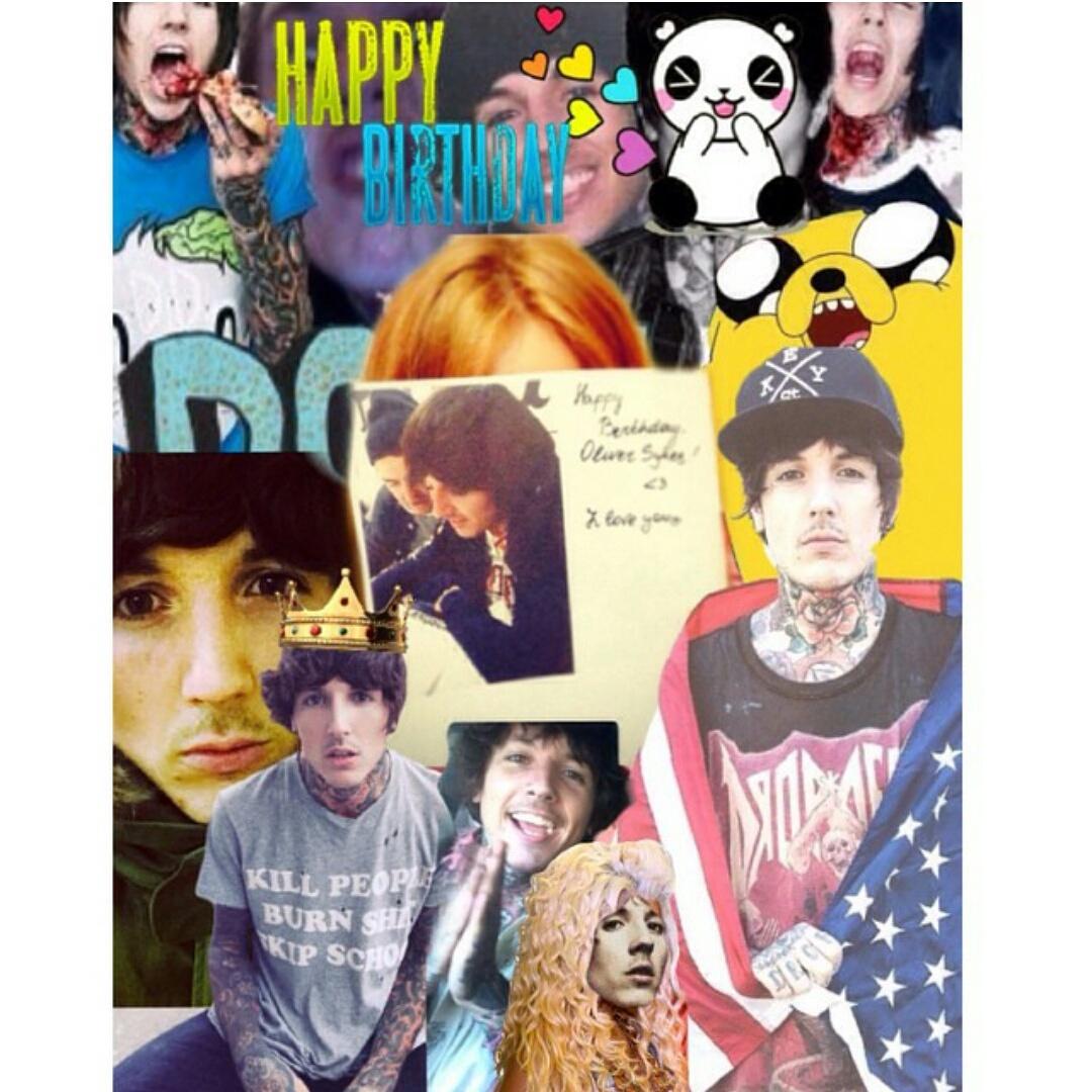 Happy birthday Oliver Sykes  