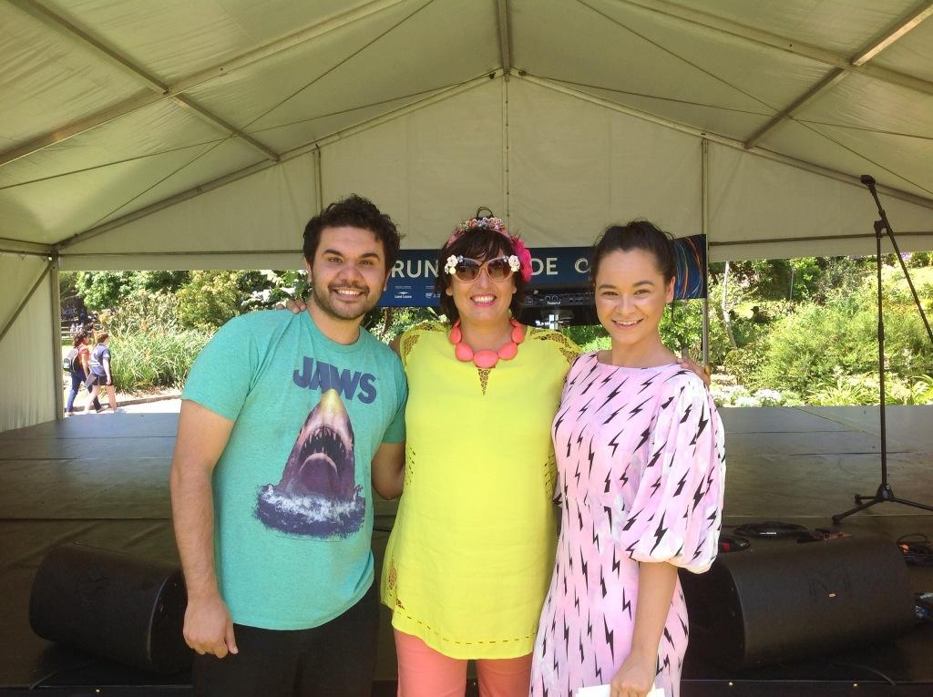 #NITV_ATT #NITV #corroboreefestival hanging with #microwavejenny :)