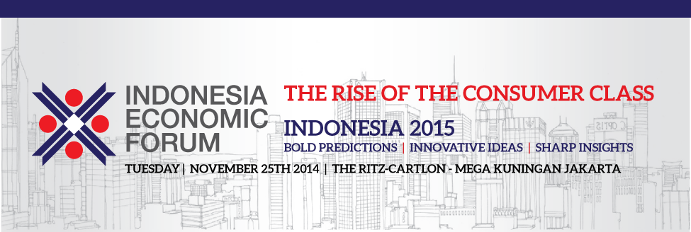 thejakartaglobe's tweet photo. Indonesia Economic Forum "The Rise of Consumer Class" on Nov. 25. Book your seat at http://t.co/dTzrhB61j8 #IEF2014 http://t.co/AwNlusOpQ3