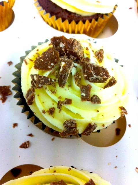 Almost ready for the <a href="/lipsmackingfest/">LipSmackingFestivals</a> selling these fab Toblerone cupcakes, amongst many other chocolaty treats!