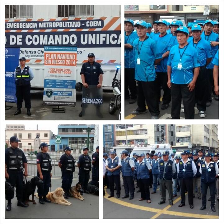 MuniLima's tweet image. Presentación del Plan de Seguridad #NavidadSinRiesgo 2014, con participación de diversas gerencias de la comuna edil