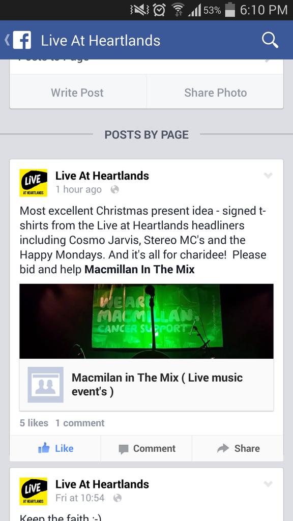 Macmillan In The Mix tweet media