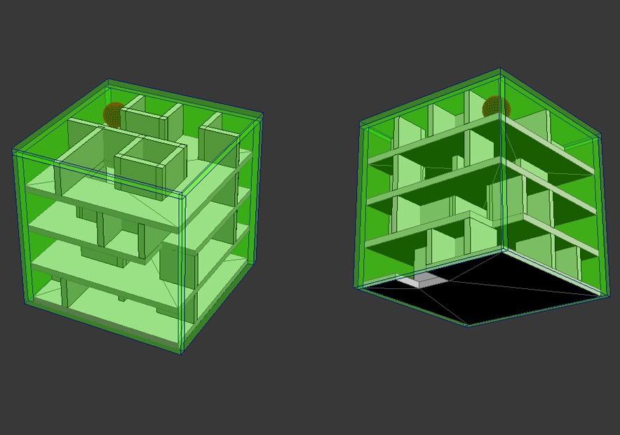 NtFloksy's tweet photo. BlackCube No.6. Yeap! This is time for experiment into #VR. We'll try to export it in #Unity3D today! #VRARlab #VRDev http://t.co/CdnBtwVfER