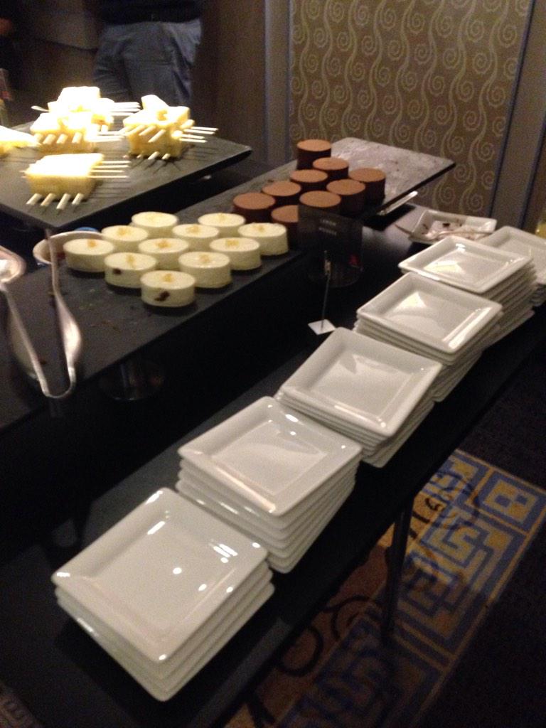 Nkidd's tweet image. Lunch Desert at #epiday2014 pretty tasty!
