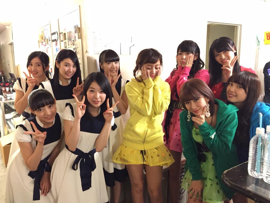 DLH_Staff's tweet photo. 【御礼②】『TOWER RECORDS 35th Anniversary Live! EBISU 6DAYS』共演者の℃-uteさん、武藤彩未さん、さくら学院さん、スタッフの皆さま、ありがとうございました！#タワレコ http://t.co/HBpEVLL1jI